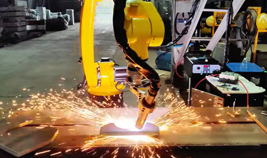 XARP XP1900-25WL six-axis robot automated plasma and laser cutting for aluminum alloy parts