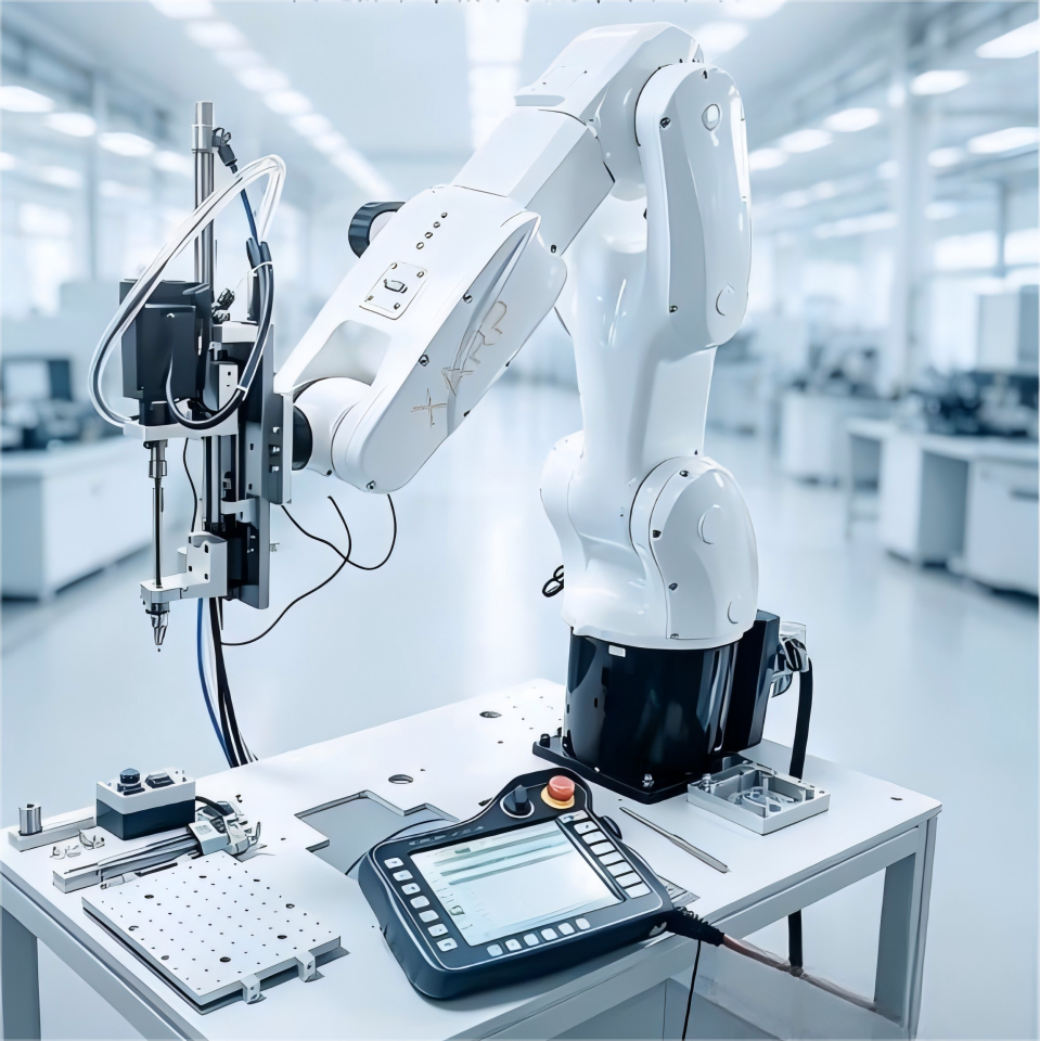 XARP XP1440-15W robots completing aging tests before packing and shipment