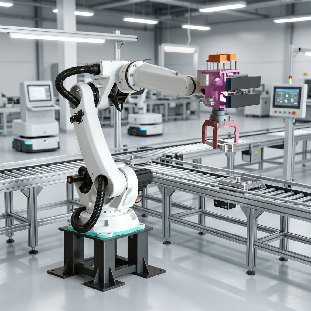 XP1900-25C Robotic Palletizer for CNC Machine Loading and Unloading